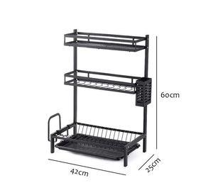 Escurridor Platos Sistema Almacenamiento Cocina Secar Rondon