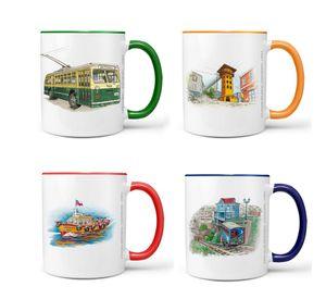 Set De 4 Tazones De Valparaiso