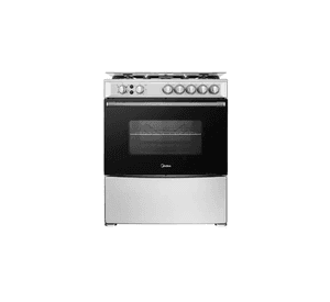 Cocina a Gas 5 Quemadores 30inch Silver Midea