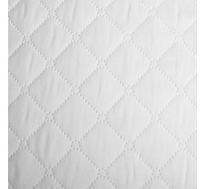 Protector de colchón impermeable color "blanco" de 2 plazas