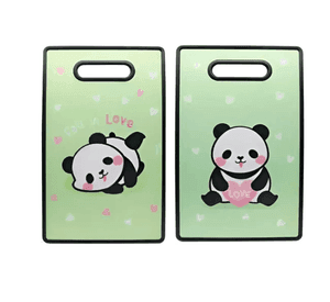 Tabla De Cortar Cocina Dise o Panda Kawaii 37x23cm Panda