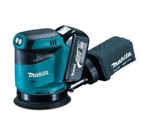 Lijadora Rotorbital Inalámbrica 5 Makita DBO180 (6 Ah)