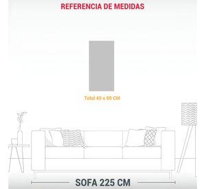 Cuadro Moderno Armonía De Colores Espacio 40x80cm