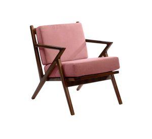 Sitial Bremen  Tela Velvet Palo Rosa