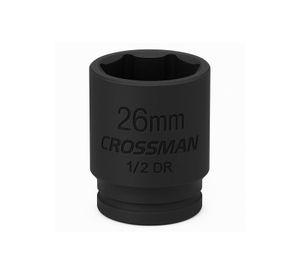 Llave Dado Crossman Fosfatado 1/2 Dr Sh # 98-748z 26mm
