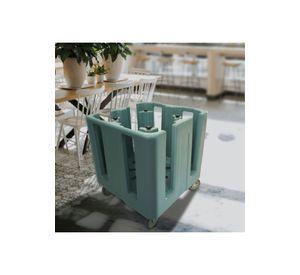 CARRO PORTA PLATOS AJUSTABLE