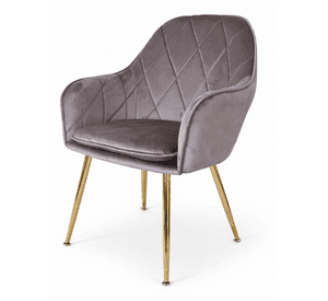 Pack 2 Butacas Sitiales Velvet Diamond Gris