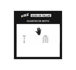 Guantes Moto Calle Raptor II Negro KMZ