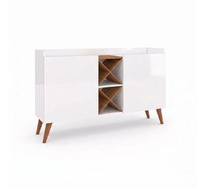 Mueble Buffet Aparador Bar Blanco