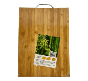 Tabla Bambú Para Cortar Picar Carne Verduras Asado 28x38cm Rectangular Madera