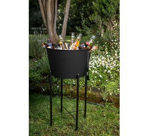 HIELERA METALICA RACK + ABRIDOR CERVEZA WAYU