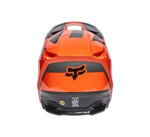 Casco Moto Niño V1 Dier Ece Naranjo Fox