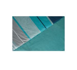 PLUMON ANDES MICROFIBRA RAYA TURQUESA 2 PLAZAS
