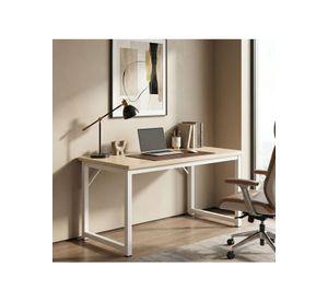 Escritorio Moderno Liso Oficina Madera 120x60x75cm Homer Marrón