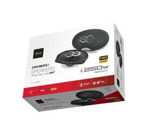Pack 2 Parlantes 6x9" Para Automovil Negro 8988 Mlab
