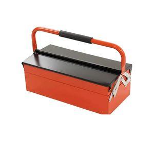 CAJA HERRAMIENTA ARTICULADA METALICA 45X15CM ALMACENAMIENTO