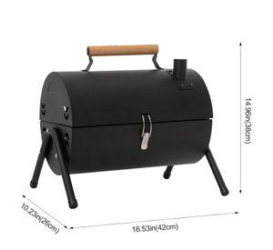 Parrilla Carbón De Mesa 2 En 1 Con Plancha Para Hornear
