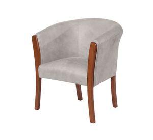 Sitial Dortmund  Cuero Kentucky Gris