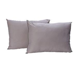 Plumon Gris Negro 2 Pl + Pack Almohadas Gris Arthome
