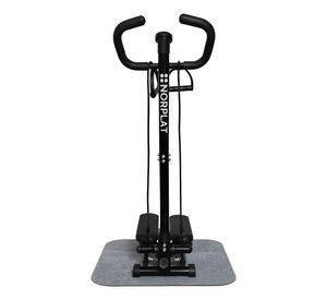 Mini Stepper Eliptica Hidraulico Banda Resistencia - Norplat Negro