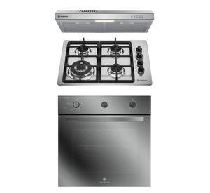 Kit empotrable Horno OM6TX + Encimera KM4TX + Campana DM6SS