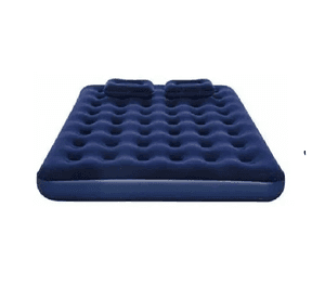 Colchón Inflable 2 Plazas Con Inflador + 2 Almohadas