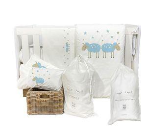 Set Cuna Ovejita Celeste