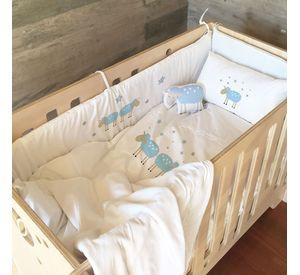 Set Cuna Ovejita Celeste