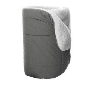 PLUMON ANDES CORDUROY GRIS 1.5 PLAZA