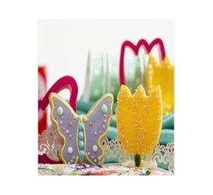 SET 2 PACK MOLDE DE CORTE GALLETAS MARIPOSA ROSA