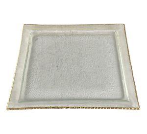 Centro De Mesa Decorativo Vidrio Square Glass