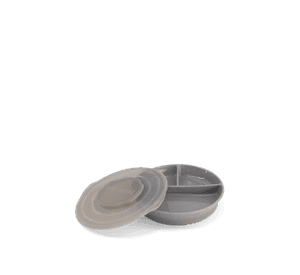 Plato Con División 6m+ Twistshake color Gris