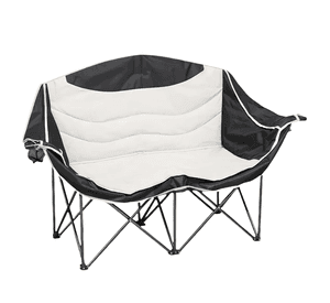 Silla de Camping plegable Doble Acolchada