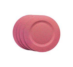 Pack 4 Plato De Decoracion Hogar Decorativo Diseños 30cm 3