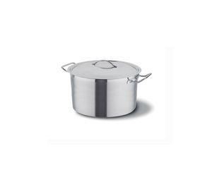 OLLA C/TAPA ACERO INOX FONDO DIFUSOR 44 lt