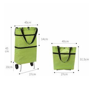 Carrito De Compras Bolsa Con Ruedas Multiusos Plegable