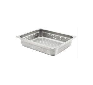 Contenedor GN Ac. Inoxidable perforado 1/2 4 lts