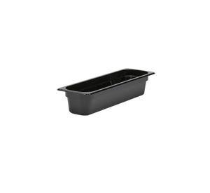 CONTENEDOR POLICARBONATO NEGRO 2/4x10CM