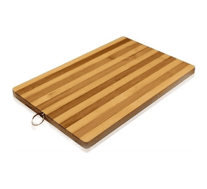 Tabla Para Picar De Bambú Con Argolla 32x22x2 Cm Tabla de bambu