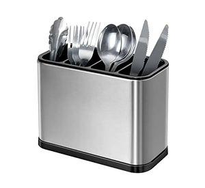 Escurridor De Cubiertos Utensilios Cocina Acero Inoxidable