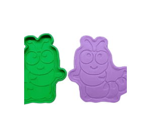 Molde para galletas - Oruga