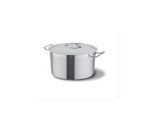 OLLA C/TAPA ACERO INOX FONDO DIFUSOR 32 lt