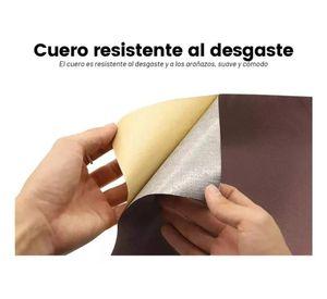 Parche Adhesivo 30x20cm Reparación Cuero Cuerina Trabajos Negro