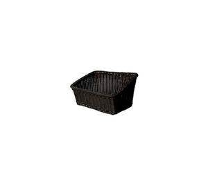 CANASTO TIPO CASCADA COLOR NEGRO 23,5 x 33 cm