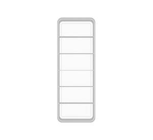 Organizador De Cajón Closet Logic Grande Transparente