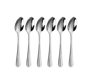 Set 6 Cucharitas Té Postre Acero Inoxidable 12,5cm