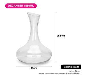 Decantador de Vidrio para Vino 1580 ml Fissman