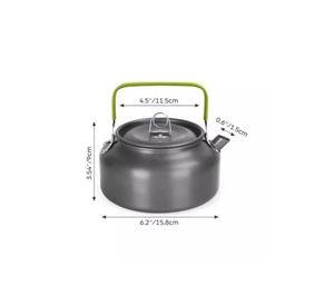 Tetera Hervidor de Agua para Camping - Capacidad 1.2 Litros