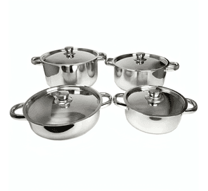 Batería de Cocina Línea Málaga de 8 piezas Doral