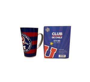 Tazon Latte Universidad De Chile Oficial Original Titanio